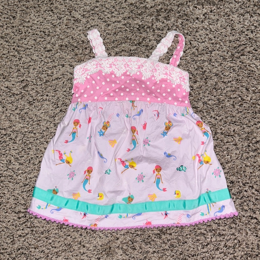 Matilda Jane Mermaid Tunic Tank Girls Size 6 - absolutely gorgeous! 🧜‍♀️